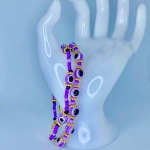 Evil Eye Protection Bracelet Bundle